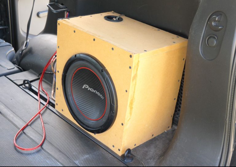 Custom Subwoofer Box for the Xterra